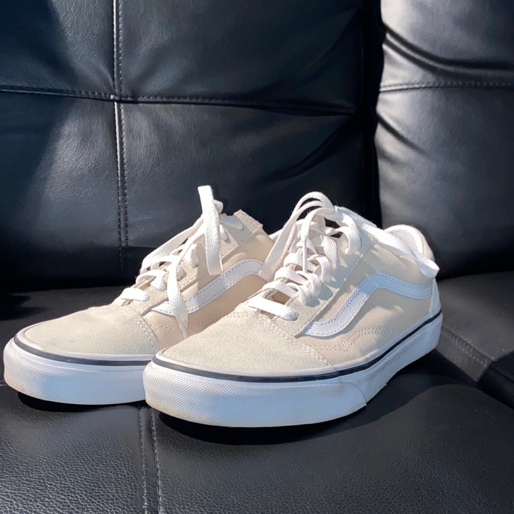 Vans Beige Old Skool Sneakers